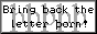 Bring back the letter þorn!